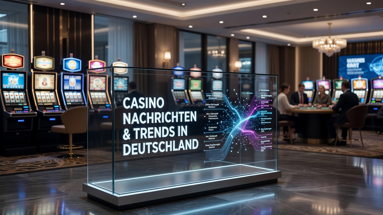 Gerichtsgebäude und Dokumente zu Glücksspielrechtsfällen in Deutschland und Österreich