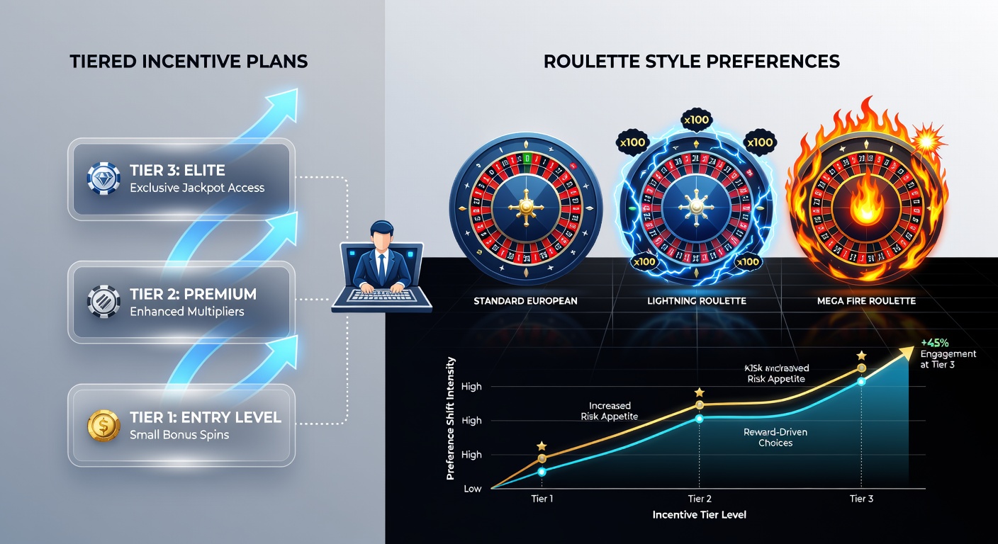 Analyse von Nutzerpräferenzen für verschiedene Roulette-Stile unter Incentive-Plänen